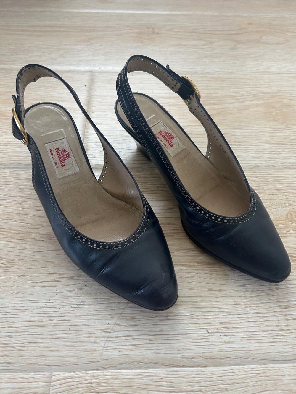 NOVELLA Italian Slingback Heels